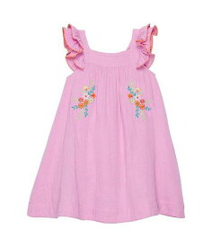 送料無料 ピーク PEEK 女の子用 ファッション 子供服 ドレス Embroidered with Tassels Dress (Toddler/Little Kids/Big Kids) - Pink