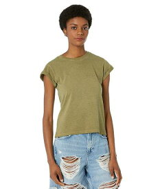 送料無料 AllSaints レディース 女性用 ファッション Tシャツ Anna Tee - Khaki Green