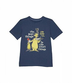 送料無料 ライフイズグッド Life is good キッズ 子供用 ファッション 子供服 Tシャツ Green Eggs Best Things Short Sleeve Crusher(TM) Tee (Toddler/Little Kids/Big Kids) - Darkest Blue