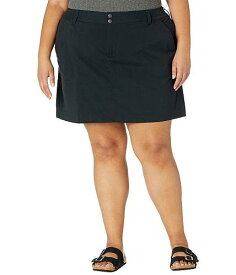 送料無料 コロンビア Columbia レディース 女性用 ファッション スカート Plus Size Saturday Trail Skort - Black