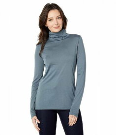 送料無料 ペンドルトン Pendleton レディース 女性用 ファッション Tシャツ Long Sleeve Turtleneck - Stormy Blue