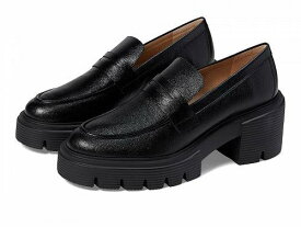 送料無料 スチュアートワイツマン Stuart Weitzman レディース 女性用 シューズ 靴 ローファー ボートシューズ Soho Loafer - Black 1