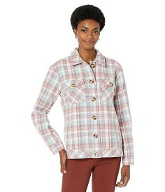 送料無料 カットフロムザクロス KUT from the Kloth レディース 女性用 ファッション アウター ジャケット コート ジャケット Magnolia Plaid Shirt Jacket - Dusty Rose/Blue