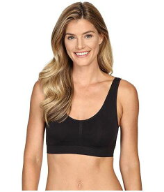 送料無料 ジョッキー Jockey レディース 女性用 ファッション 下着 ブラジャー Modern Micro Seamfree(R) Ballet Crop Top - Black