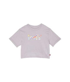 送料無料 リーバイス Levi&#039;s(R) Kids 女の子用 ファッション 子供服 Tシャツ High-Rise Graphic T-Shirt (Big Kids) - Misty Lilac