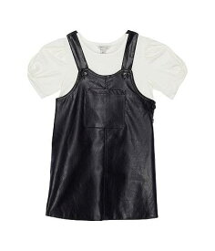送料無料 HABITUAL girl 女の子用 ファッション 子供服 セット Front Pocket Jumper Set (Toddler/Little Kids) - Black