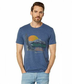 送料無料 ラッキーブランド Lucky Brand メンズ 男性用 ファッション Tシャツ American Eagle Tee - Insignia Blue