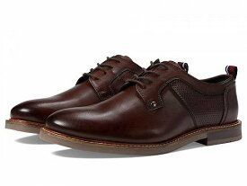 送料無料 ベンシャーマン Ben Sherman メンズ 男性用 シューズ 靴 オックスフォード 紳士靴 通勤靴 Birk Oxford - Brown Leather 1