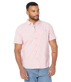 送料無料 ハーレー Hurley メンズ 男性用 ファッション ボタンシャツ One &amp; Only Stretch Short Sleeve Woven - Pink