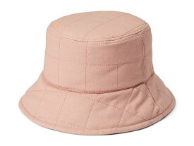 送料無料 Madewell レディース 女性用 ファッション雑貨 小物 帽子 Reversible Quilted Bucket Hat - Dusty Blush