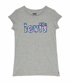 送料無料 リーバイス Levi&#039;s(R) Kids 女の子用 ファッション 子供服 Tシャツ Graphic T-Shirt (Big Kids) - Light Grey Heather