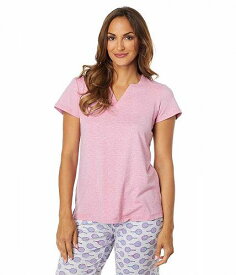 送料無料 ジョッキー Jockey レディース 女性用 ファッション パジャマ 寝巻き Soft Essentials U-Neck T-Shirt - Smokey Purple
