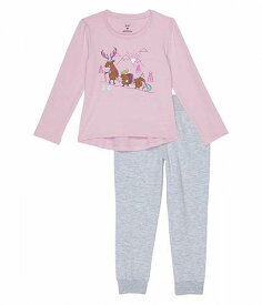 送料無料 アンダーアーマー Under Armour Kids 女の子用 ファッション 子供服 セット Hiking Friends Set (Little Kids) - Prime Pink