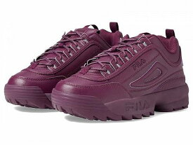送料無料 フィラ Fila レディース 女性用 シューズ 靴 スニーカー 運動靴 Disruptor II Premium Fashion Sneaker - Grape Wine/Grape Wine/Grape Wine
