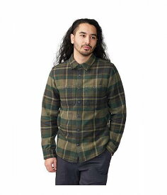 送料無料 マウンテンハードウエア Mountain Hardwear メンズ 男性用 ファッション ボタンシャツ Plusher(TM) Long Sleeve Shirt - Black Spruce Amsterdam Plaid