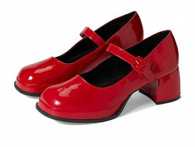 送料無料 スティーブマデン Steve Madden Kids 女の子用 キッズシューズ 子供靴 ヒール Drama Dress (Little Kid/Big Kid) - Red Patent