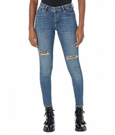 送料無料 AllSaints レディース 女性用 ファッション ジーンズ デニム Miller Sizeme Jeans - Mid Indigo Blue