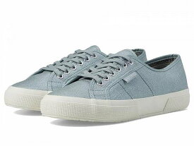 送料無料 スペルガ Superga レディース 女性用 シューズ 靴 スニーカー 運動靴 2750 pearl matte canvas - Grey Greenish/Full Avorio