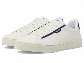 送料無料 ボス BOSS メンズ 男性用 シューズ 靴 スニーカー 運動靴 Rhys Tennis Sneaker - Open White