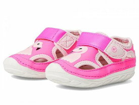 送料無料 ストライドライト Stride Rite 女の子用 キッズシューズ 子供靴 サンダル SM Splash (Infant/Toddler) - Pink Flamingo