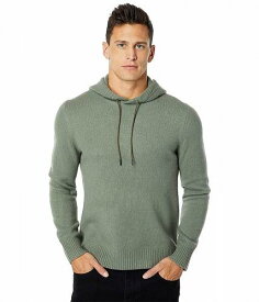 送料無料 ヴィンス Vince メンズ 男性用 ファッション セーター Yak Wool Pullover Hoodie - Dark Heather Jade Quartz