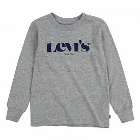 送料無料 リーバイス Levi&#039;s(R) Kids 男の子用 ファッション 子供服 Tシャツ Long Sleeve Graphic Tee (Toddler) - Grey Heather