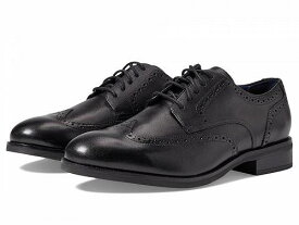 送料無料 コールハーン Cole Haan メンズ 男性用 シューズ 靴 オックスフォード 紳士靴 通勤靴 Grand+ Dress Wing Tip Oxford - Black Waterproof