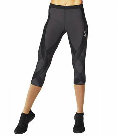 送料無料 シーダブリューエックス CW-X レディース 女性用 ファッション パンツ ズボン Endurance Generator Insulator Joint &amp; Muscle Support 3/4 Compression Tights - Black