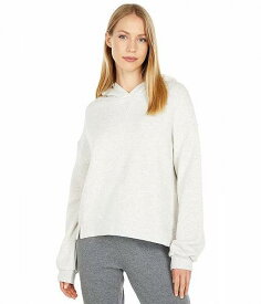 送料無料 Madewell レディース 女性用 ファッション パーカー スウェット MWL Airyterry Hoodie Sweatshirt - Heather Light Grey