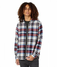 送料無料 ハーレー Hurley メンズ 男性用 ファッション ボタンシャツ Portland Organic Long Sleeve Flannel - Platinum