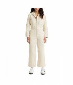 送料無料 リーバイス Levi&#039;s(R) Premium レディース 女性用 ファッション ジャンプスーツ つなぎ セット Iconic Jumpsuit - Almond Milk