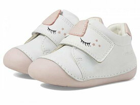 送料無料 ジオックス Geox Kids 女の子用 キッズシューズ 子供靴 スニーカー 運動靴 Tutim 53 (Infant/Toddler) - White/Light Rose
