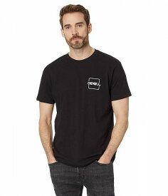 送料無料 オニール O&#039;Neill メンズ 男性用 ファッション Tシャツ Mixed Bag Short Sleeve Tee - Black