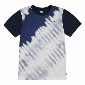 送料無料 リーバイス Levi&#039;s(R) Kids 男の子用 ファッション 子供服 Tシャツ All Over Print Graphic T-Shirt (Little Kids) - Bright White Tie-Dye