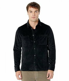 送料無料 ジョーンバルバトス John Varvatos メンズ 男性用 ファッション ボタンシャツ Cole Regular Fit Long Sleeve Shirt W737Y3 - Black