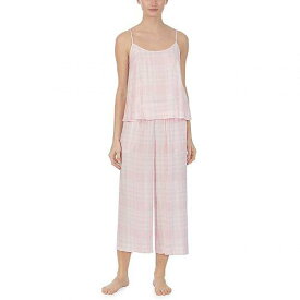 送料無料 ダナキャランニューヨーク DKNY レディース 女性用 ファッション パジャマ 寝巻き Cami Culottes PJ Set - Sorbet Plaid