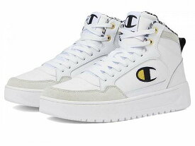 送料無料 チャンピオン Champion レディース 女性用 シューズ 靴 スニーカー 運動靴 Drome Hi - White/Gold/Cheetah