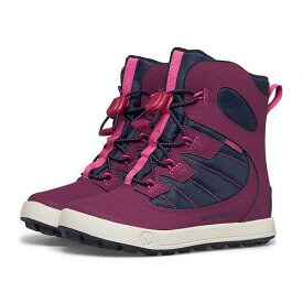 送料無料 メレル Merrell Kids キッズ 子供用 キッズシューズ 子供靴 ブーツ スノーブーツ Snow Bank 4.0 Waterproof (Little Kid/Big Kid) - Navy/Berry