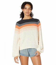 送料無料 リップカール Rip Curl レディース 女性用 ファッション セーター Melting Waves Sweater - Off-White