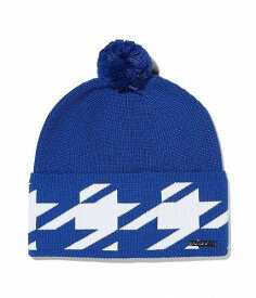 送料無料 スパイダー Spyder レディース 女性用 ファッション雑貨 小物 帽子 ビーニー ニット帽 Houndstooth Hat - Electric Blue