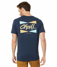 送料無料 オニール O&#039;Neill メンズ 男性用 ファッション Tシャツ Banner Short Sleeve Tee - Navy 2