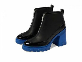 送料無料 ソレル SOREL レディース 女性用 シューズ 靴 ブーツ アンクル ショートブーツ Brex(TM) Heel Zip - Black/Cobalt Blue