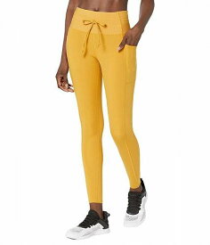 送料無料 チャンピオン Champion レディース 女性用 ファッション タイツ Soft Touch Drawcord Tights - Sun Dial Yellow