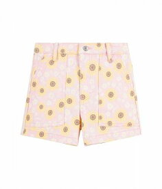 送料無料 リーバイス Levi&#039;s(R) Kids 女の子用 ファッション 子供服 ショートパンツ 短パン High-Rise Twill Shorts (Little Kid) - Chalk Pink