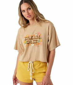 送料無料 オニール O&#039;Neill レディース 女性用 ファッション Tシャツ Dream Daze - Khaki