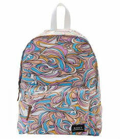 送料無料 ロキシー Roxy レディース 女性用 バッグ 鞄 バックパック リュック 16 L Sugar Baby Canvas Small Backpack - Swirly Daze