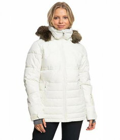 送料無料 ロキシー Roxy レディース 女性用 ファッション アウター ジャケット コート スキー スノーボードジャケット Quinn Insulated Snow Jacket - Egret