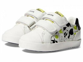 送料無料 ジオックス Geox Kids メンズ 男性用 シューズ 靴 スニーカー 運動靴 Kilwi Boy 111 - White/Fluo. Yellow