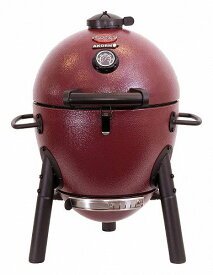 Char-Griller AKORN ジュニア用 Kamado Charcoal Grill Red キャンピング　燻製　スモーカー【送料無料】【代引不可】【あす楽不可】