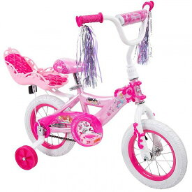 Huffy Disney プリンセス 女の子用 12インチ　ディズニープリンセス　人形シート付　自転車　バイク